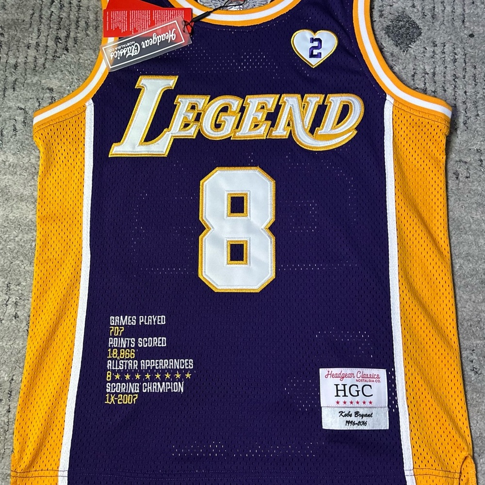 Kobe Bryant, Classics The Mamba Legend jersey Los Angeles Lakers